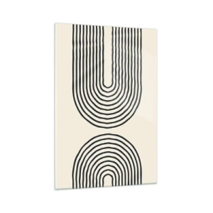 Quadro em vidro - Em um momento... - 70x100 cm