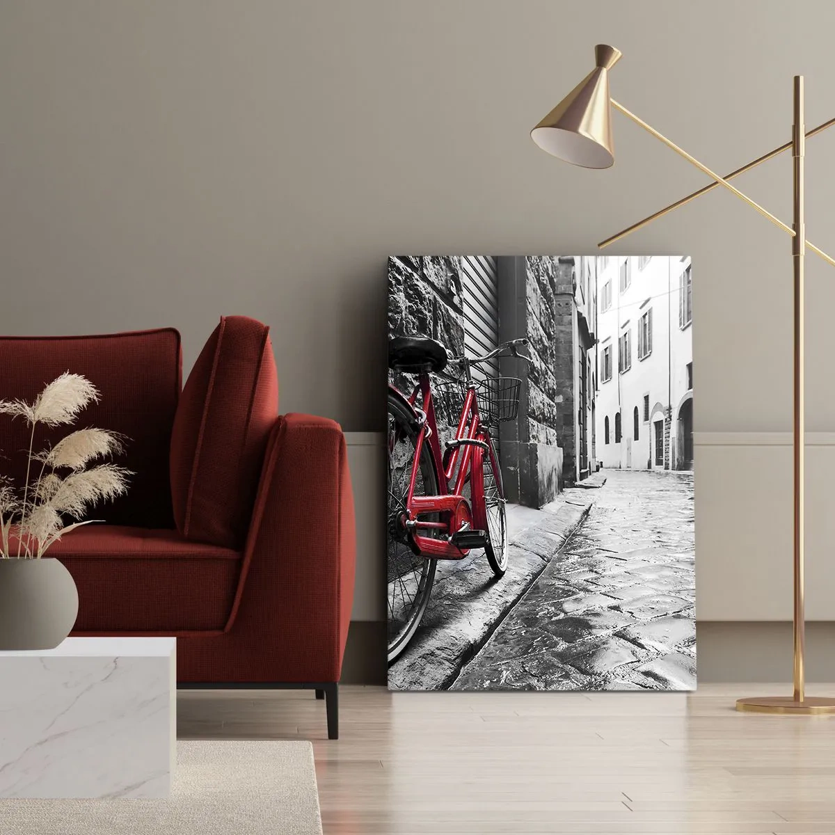 Quadro em tela - A verdadeira beleza não envelhece - 65x120 cm