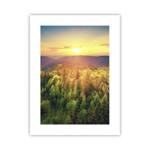 Pôster - Picos e cumes - 30x40 cm