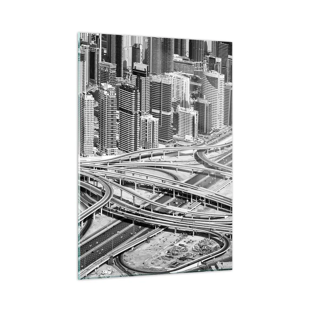 Quadro em vidro - Dubai – uma cidade impossível - 50x70 cm
