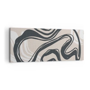 Quadro em tela - Expressão multiplicada - 100x40 cm