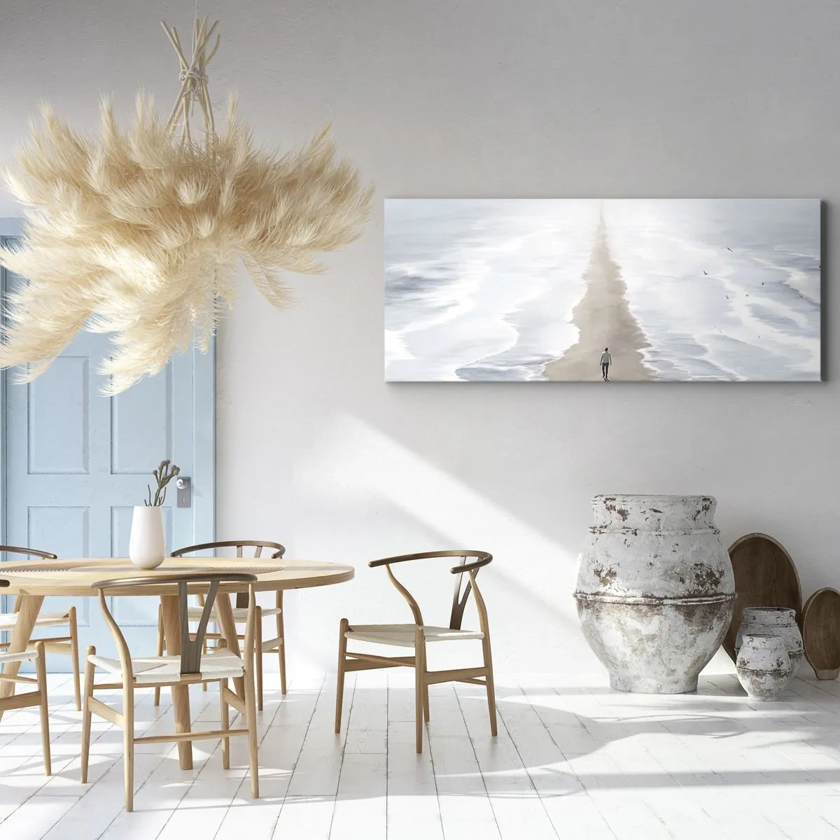 Quadro em tela - Um futuro brilhante - 140x50 cm