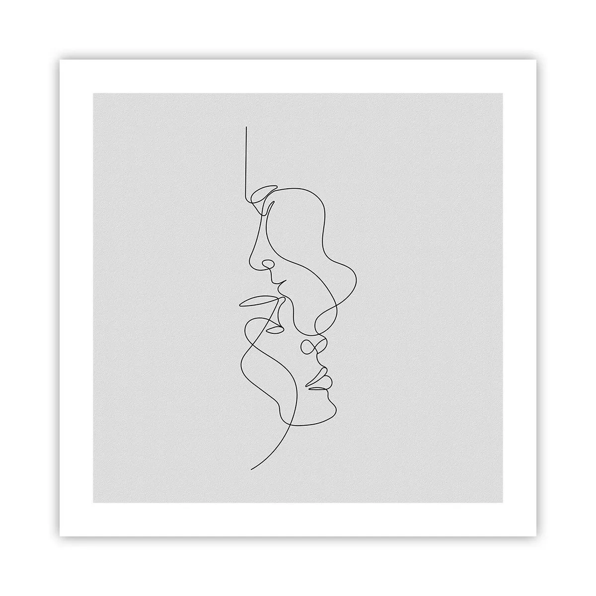 Pôster - O calor dos desejos amargos - 50x50 cm