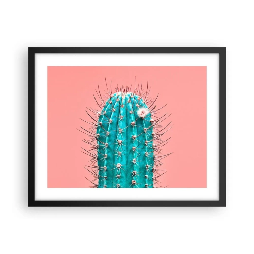 Pôster com moldura preta - Apenas olhe - 50x40 cm