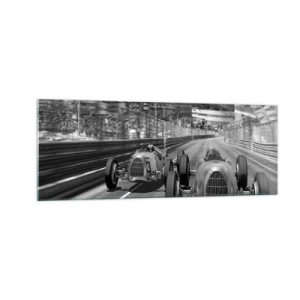 Quadro em vidro - Era uma vez em Monte Carlo - 140x50 cm