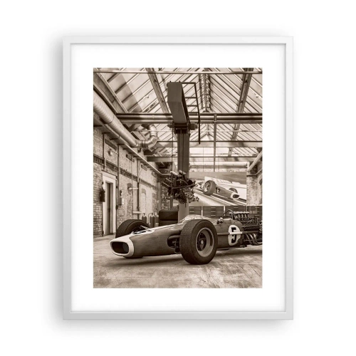 Pôster em moldura branca - O descanso do vencedor - 40x50 cm