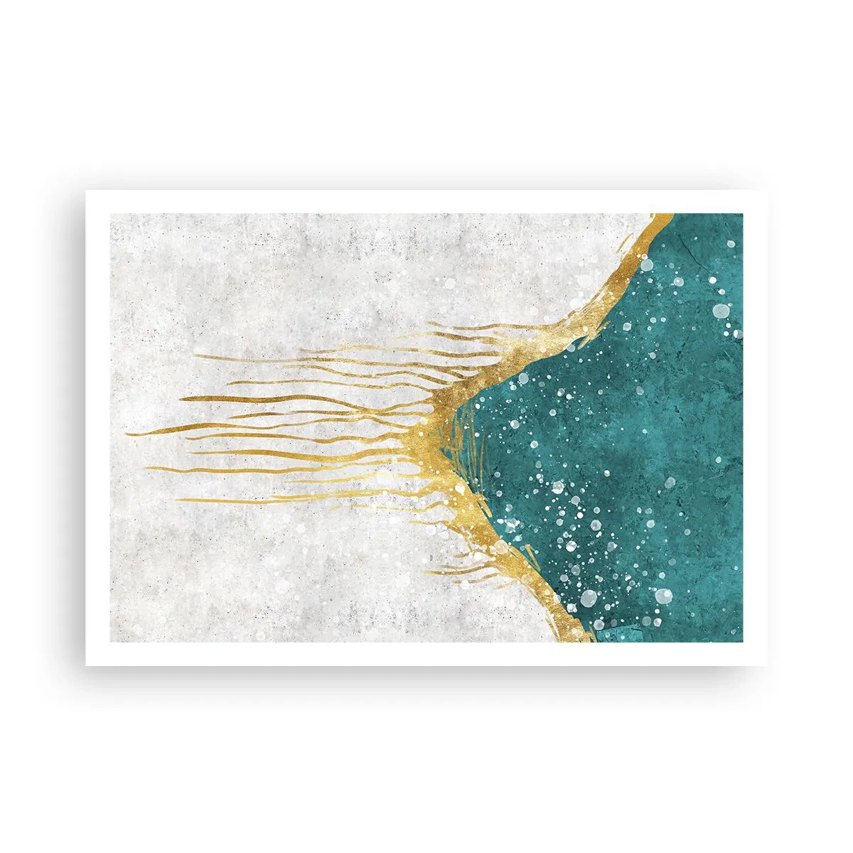 Pôster - Maré Dourada - 100x70 cm