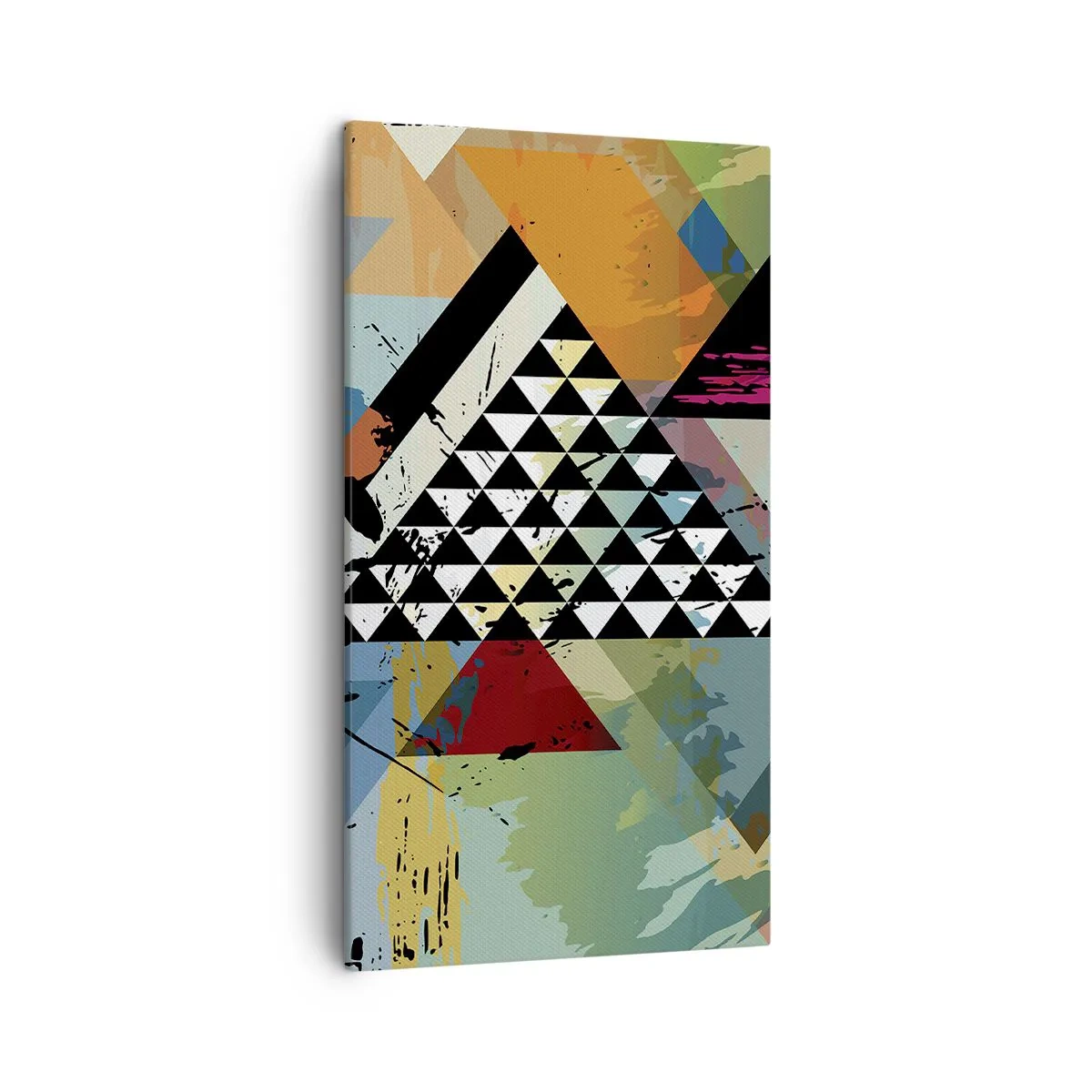 Quadro em tela - Como é simples - 45x80 cm