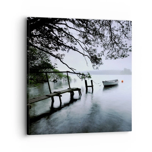 Quadro em tela - Descanso imediato - 30x30 cm