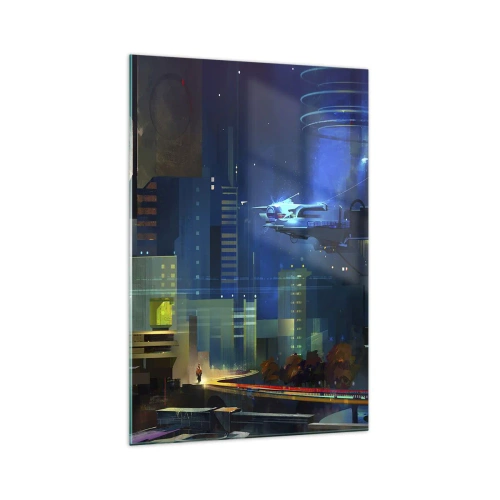 Quadro em vidro - Num futuro próximo - 70x100 cm