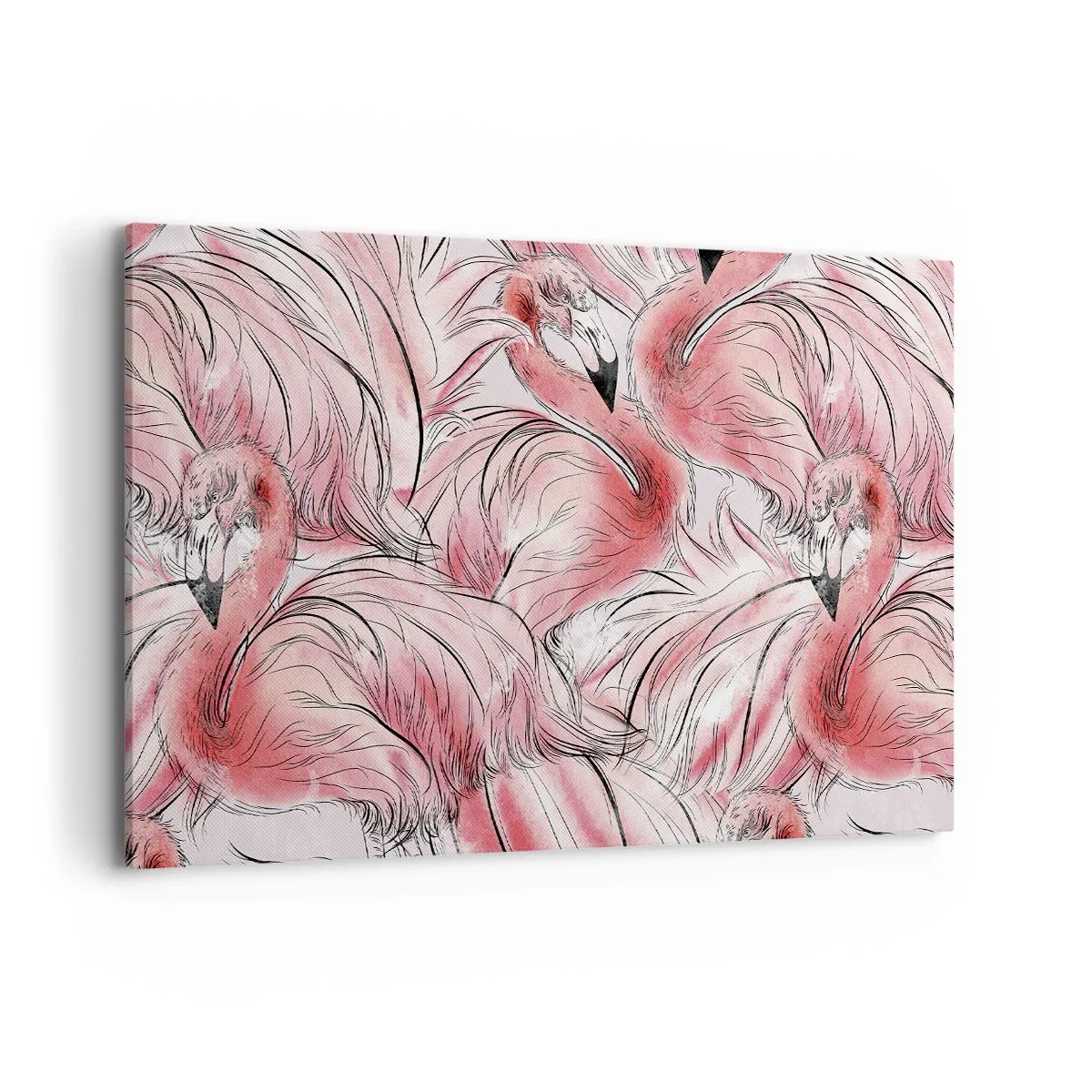 Quadro em tela - Bird corps de ballet - 120x80 cm