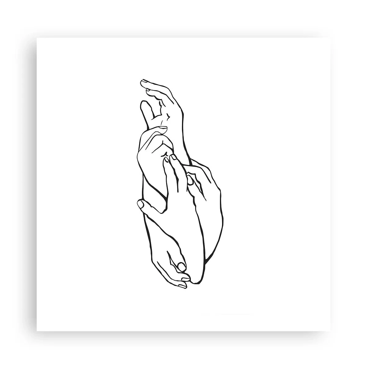 Pôster - Bom toque - 60x60 cm