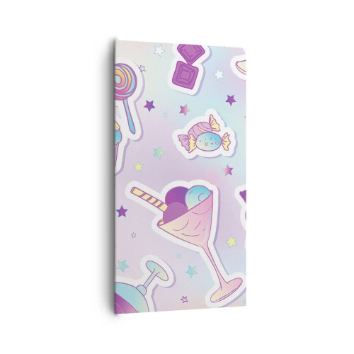 Quadro em tela - Tenha um aniversário todos os dias - 65x120 cm