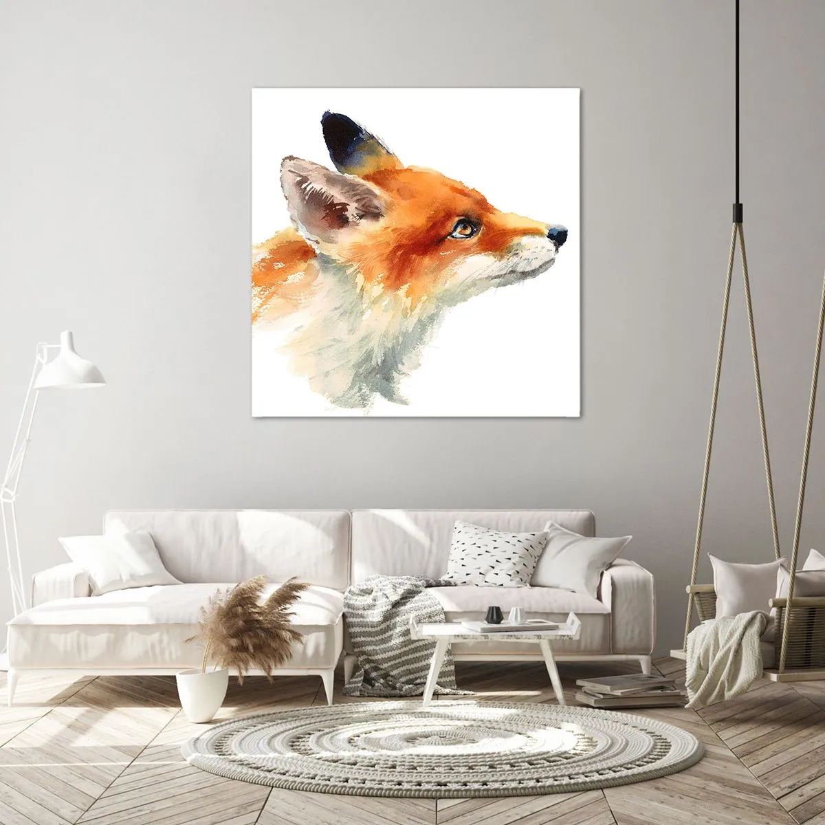 Quadro em tela - Nunca é demais ter cuidado - 50x50 cm