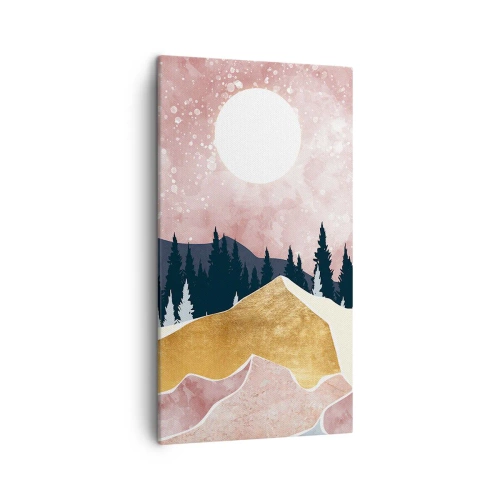 Quadro em tela - Ronda Noturna - 45x80 cm