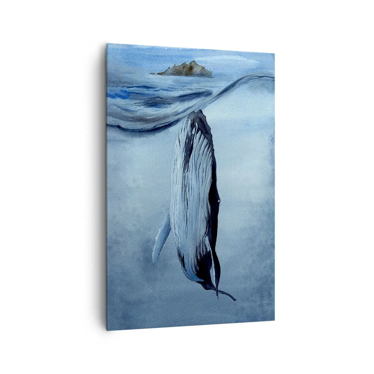 Quadro em tela - Dois mundos do norte - 80x120 cm