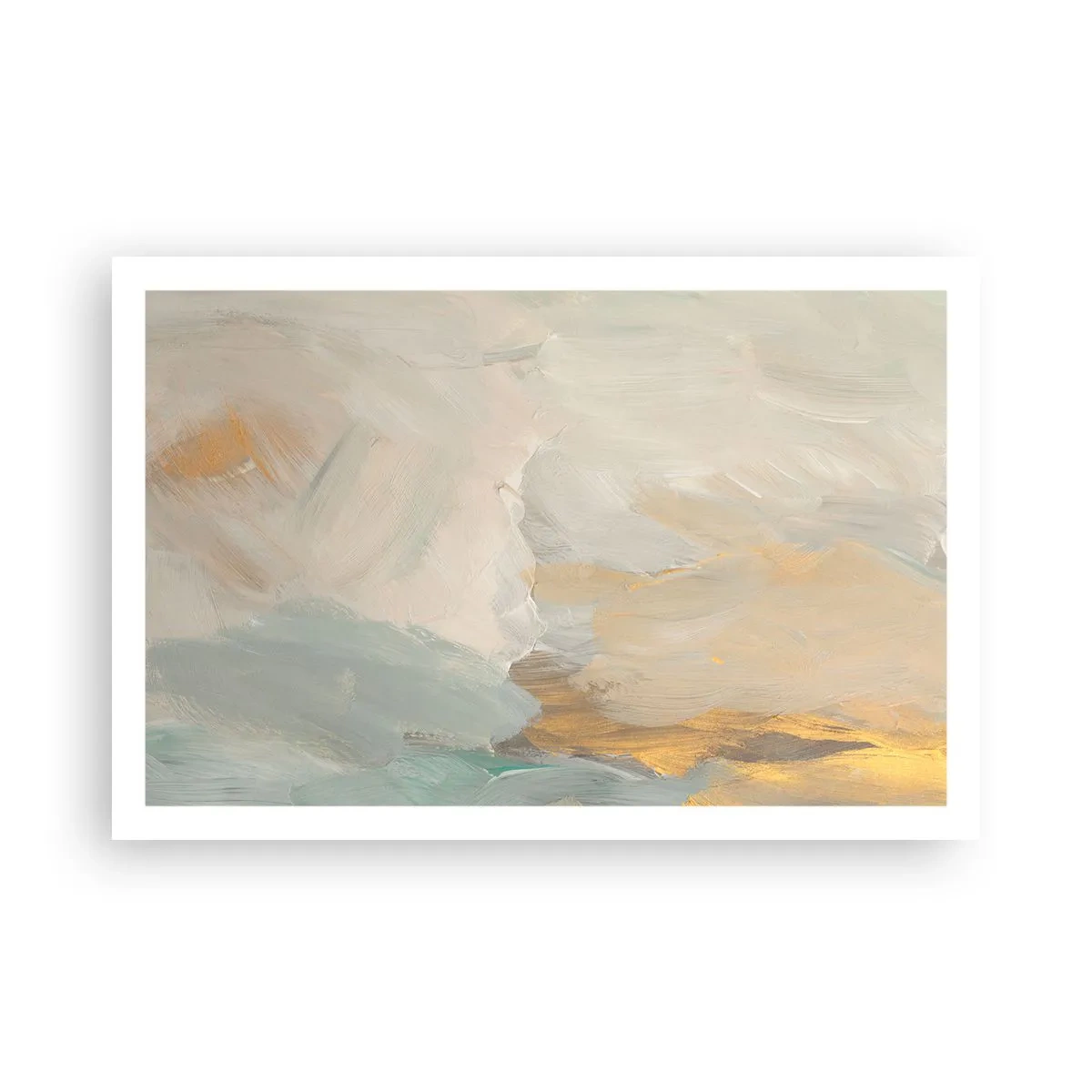 Pôster - Abstração – a terra da gentileza - 91x61 cm