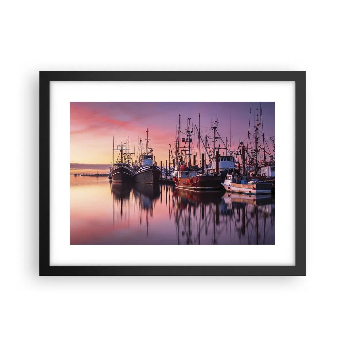 Pôster com moldura preta - Antes do dia seguinte - 40x30 cm