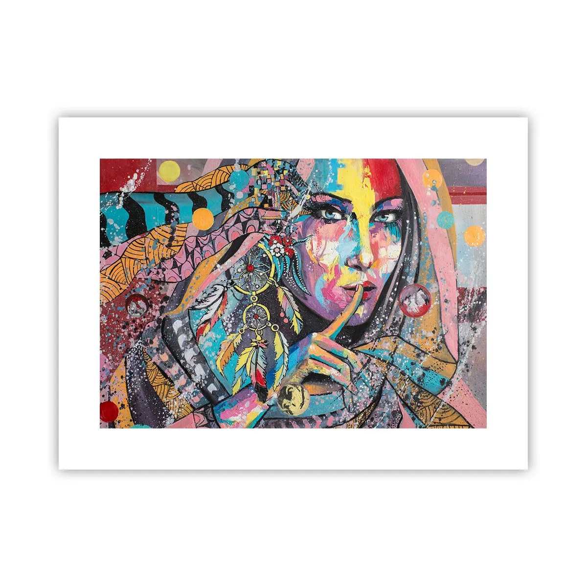 Pôster - Fique em silêncio até compreender - 40x30 cm