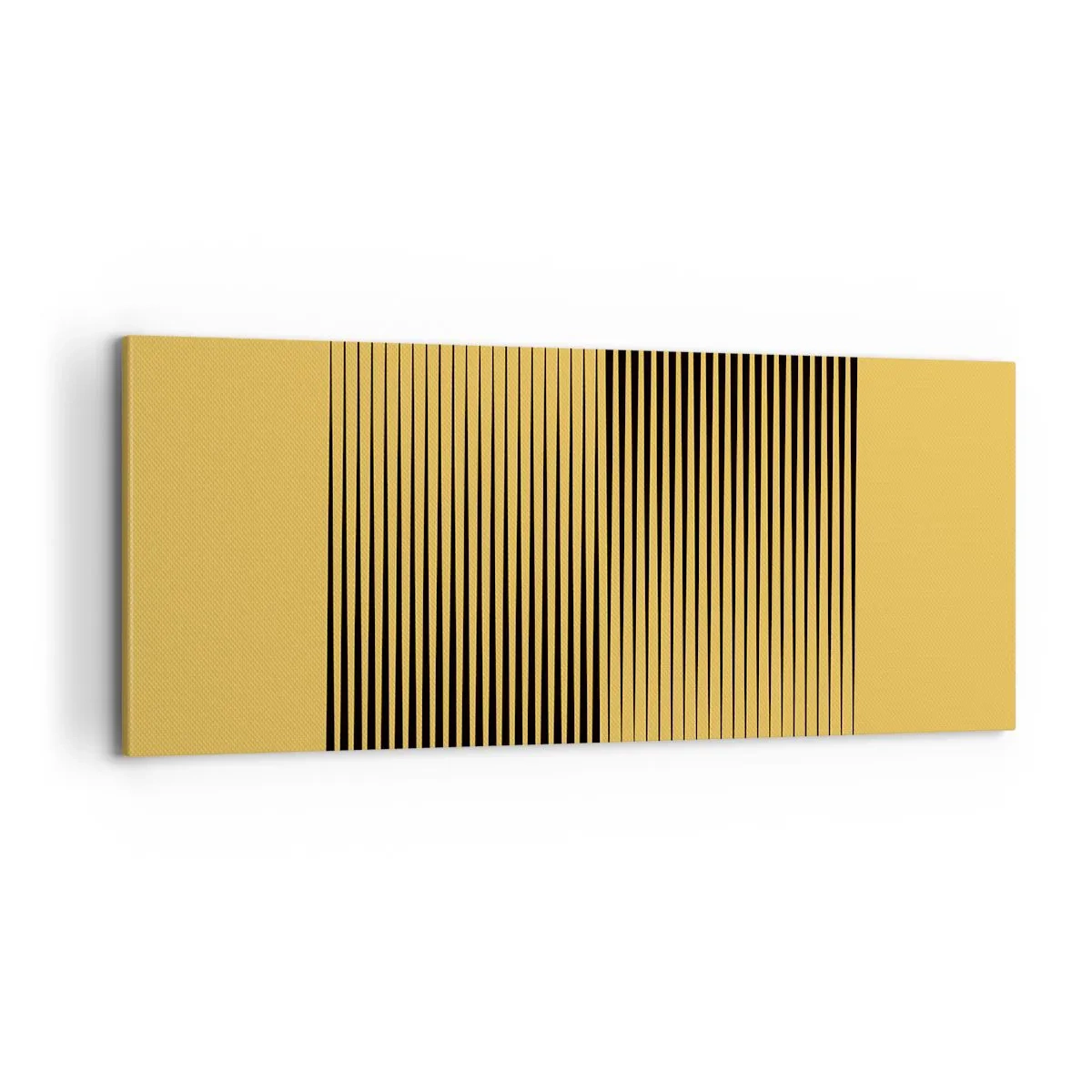 Quadro em tela - Quadratura de opostos - 100x40 cm