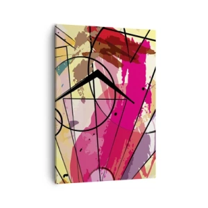 Quadro em tela - Explosão - 50x70 cm