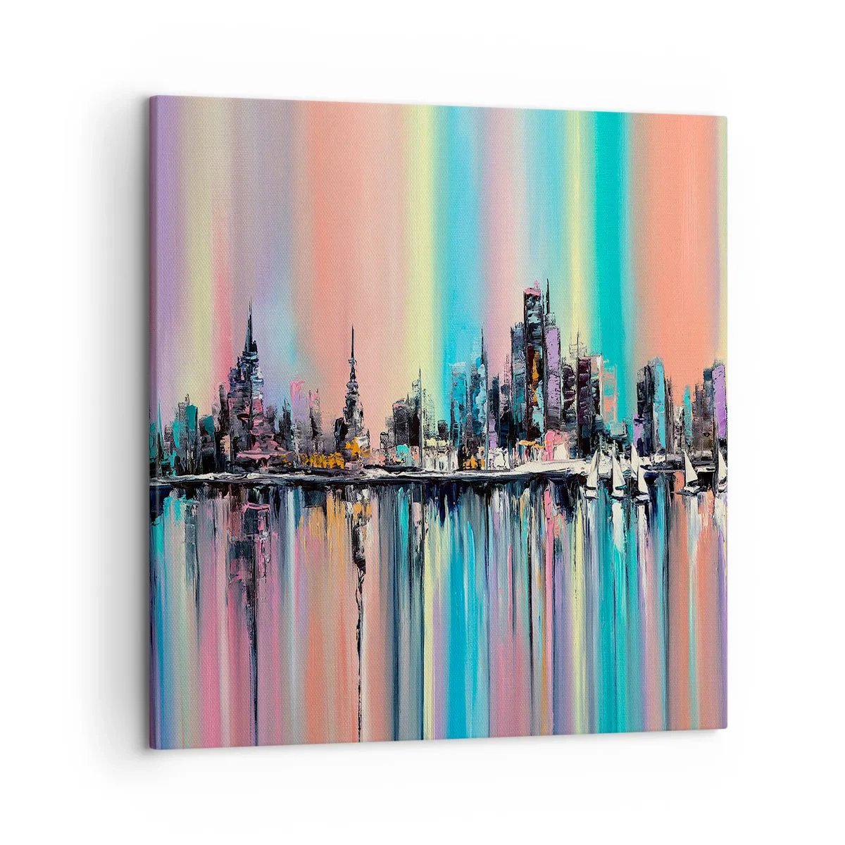 Quadro em tela - Brilho da noite - 50x50 cm