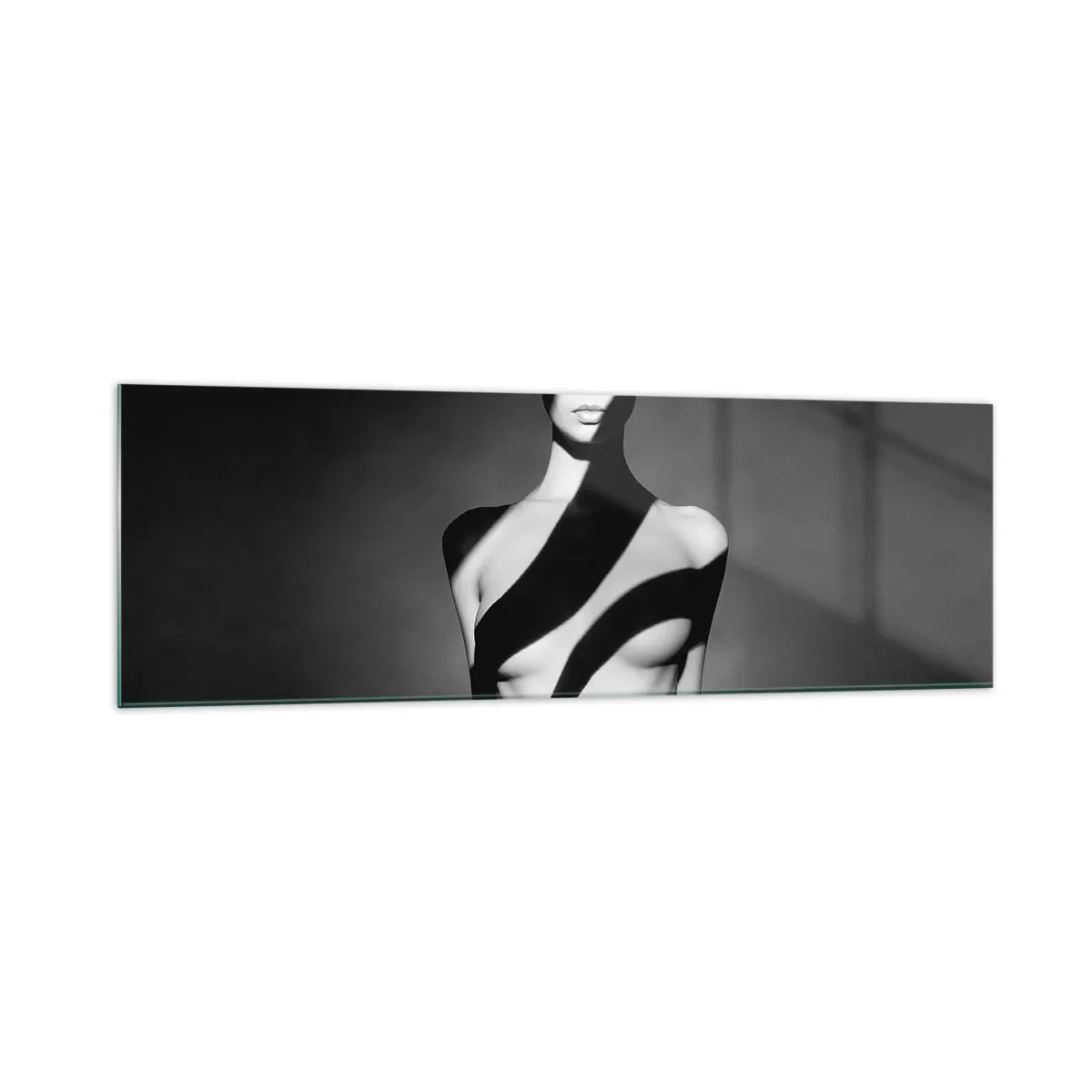 Quadro em vidro - No brilho e na sombra - 160x50 cm