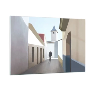 Quadro em vidro - Um passeio ensolarado - 120x80 cm