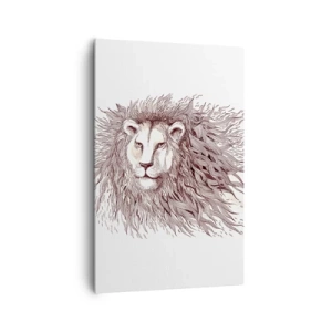 Quadro em tela - Senhor das Chamas - 80x120 cm