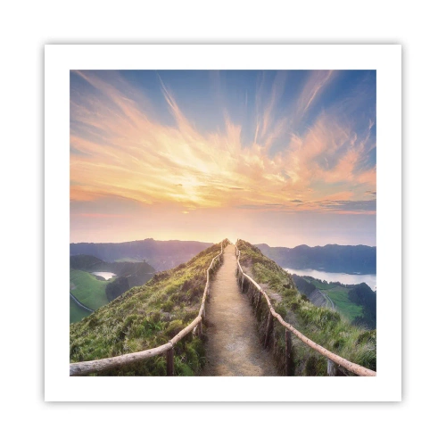 Pôster - Perto do céu - 50x50 cm