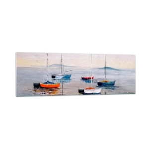 Quadro em vidro - Um merecido descanso - 160x50 cm