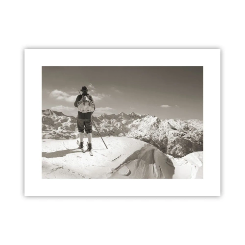 Pôster - E as montanhas são as mesmas - 40x30 cm