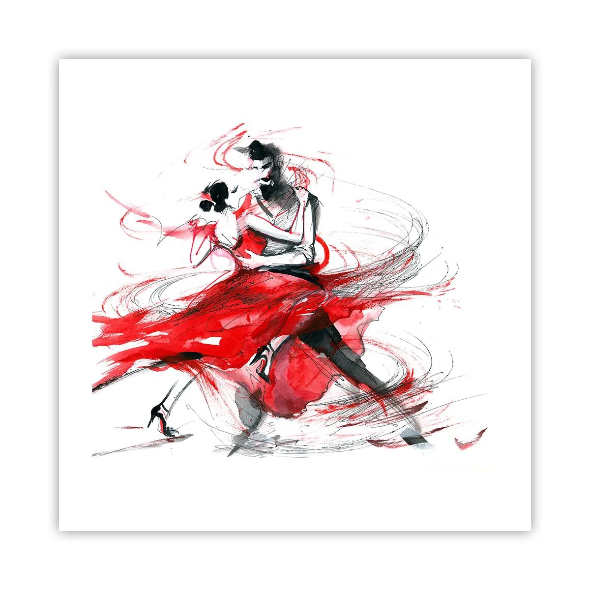 Pôster - Tango - o ritmo da paixão - 50x50 cm