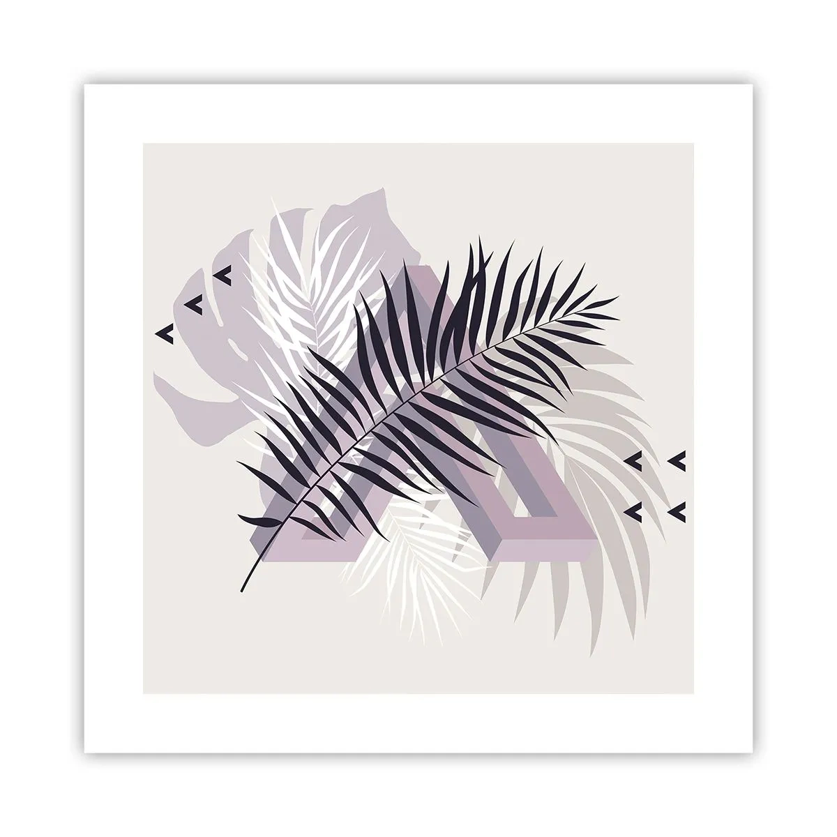 Pôster - A sombra de uma sombra - 40x40 cm