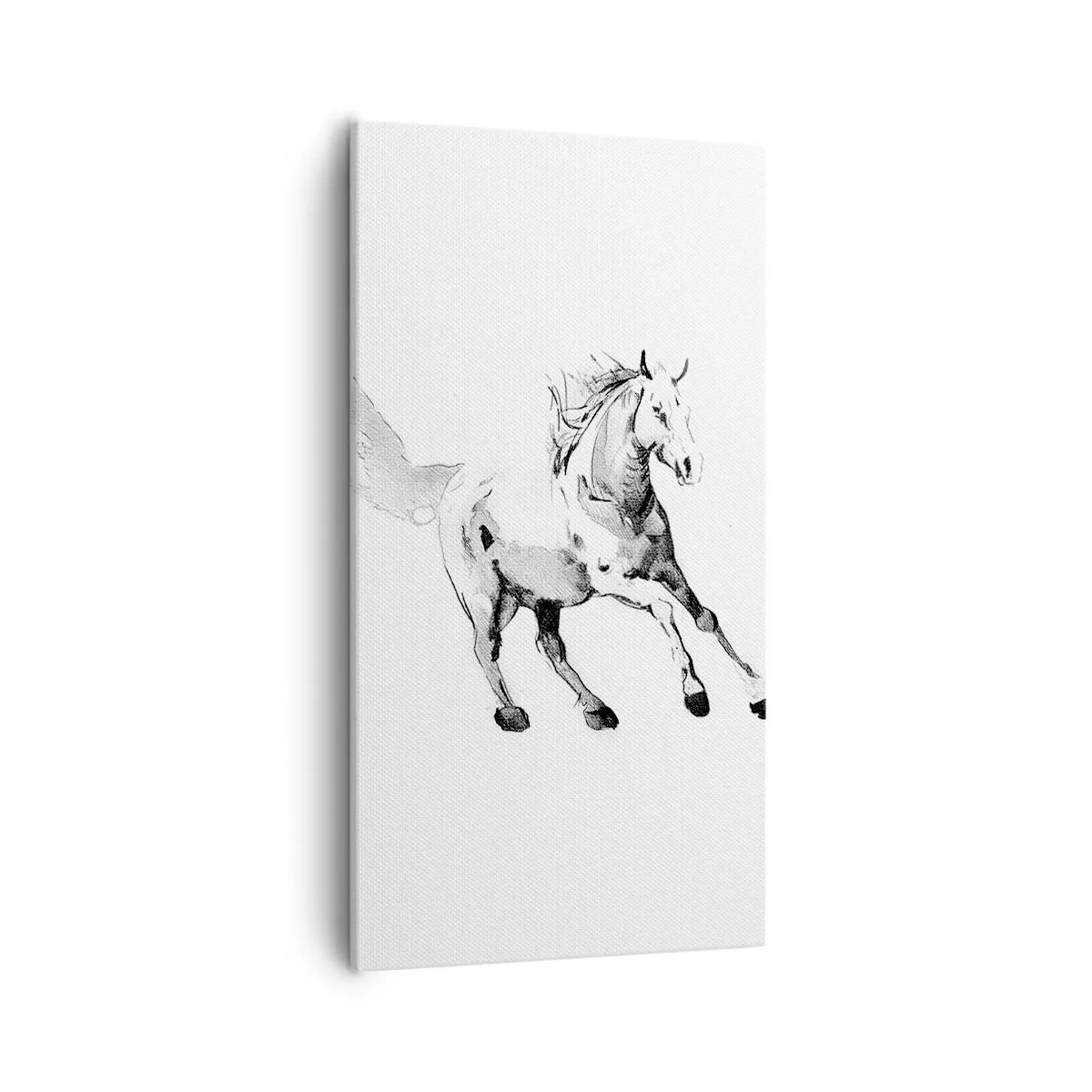 Quadro em tela - Alma Indomável - 55x100 cm