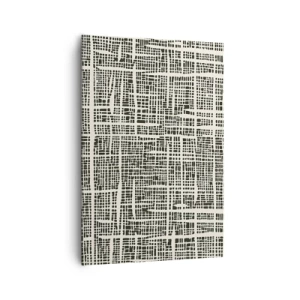 Quadro em tela - Uma composição tecida - 70x100 cm