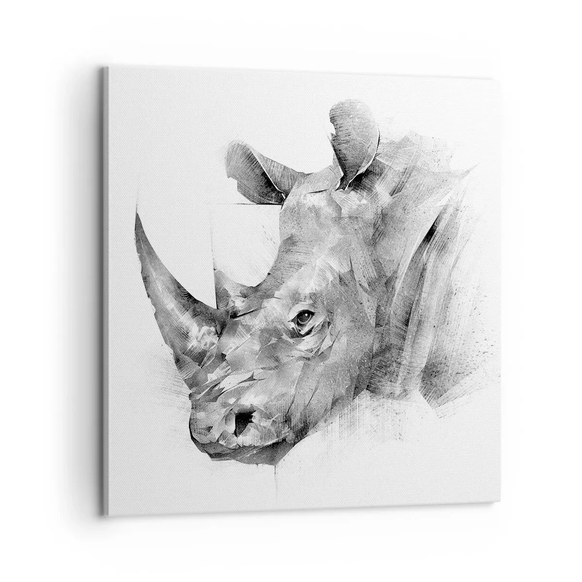 Quadro em tela - Retrato africano - 60x60 cm