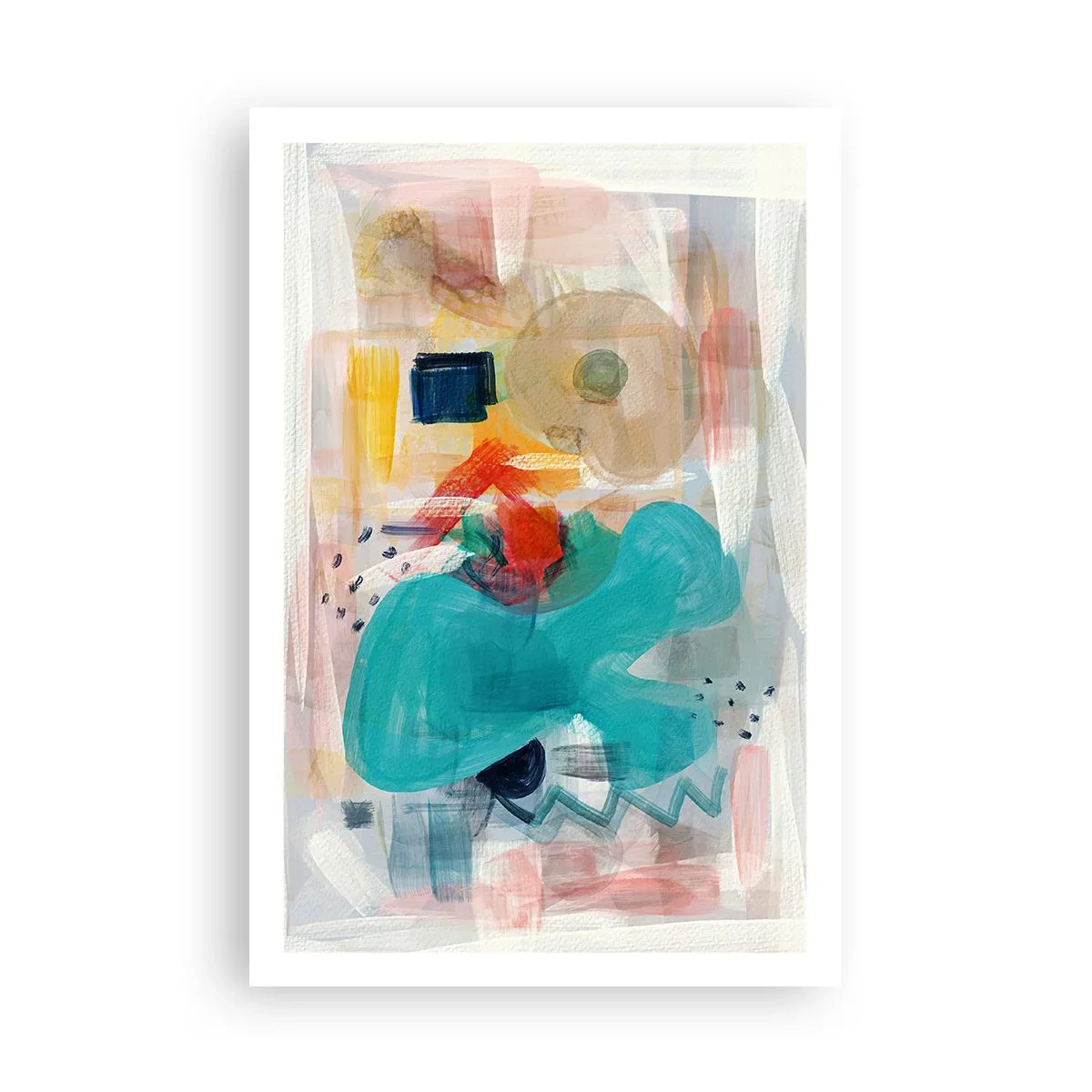 Pôster - Jogo colorido - 61x91 cm