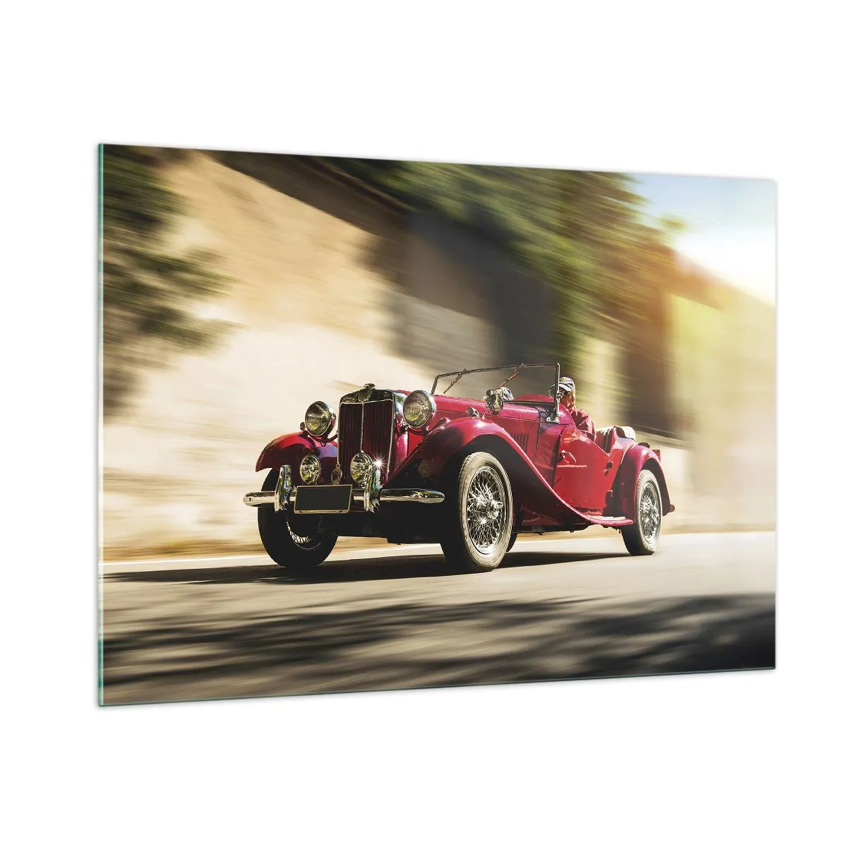 Quadro em vidro - Mais bonita que a Vitória de Samotrácia - 100x70 cm