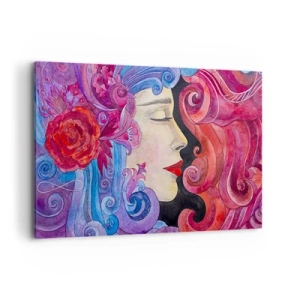 Quadro em tela - Secessão ainda viva - 120x80 cm