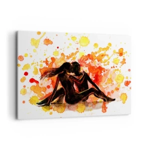 Quadro em tela - E fez-se a luz - 100x70 cm