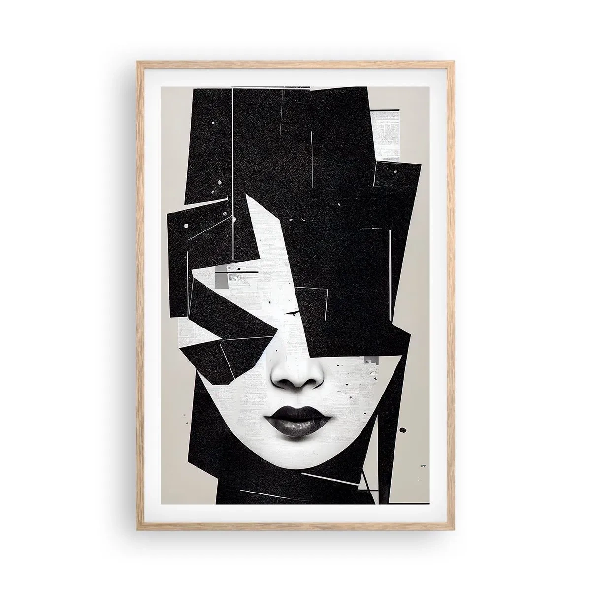 Pôster com moldura de carvalho claro - Profundamente escondido - 61x91 cm