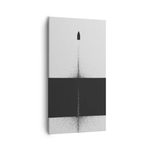 Quadro em tela - Direto para o destino - 55x100 cm