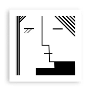 Pôster - Apenas um beijo - 40x40 cm