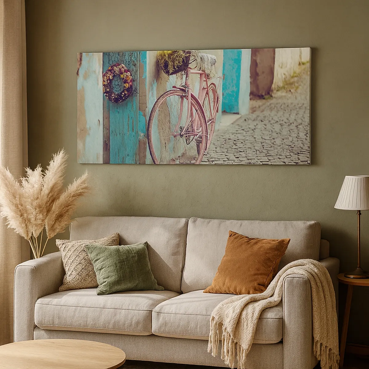 Quadro em tela - Volto logo - 30x30 cm