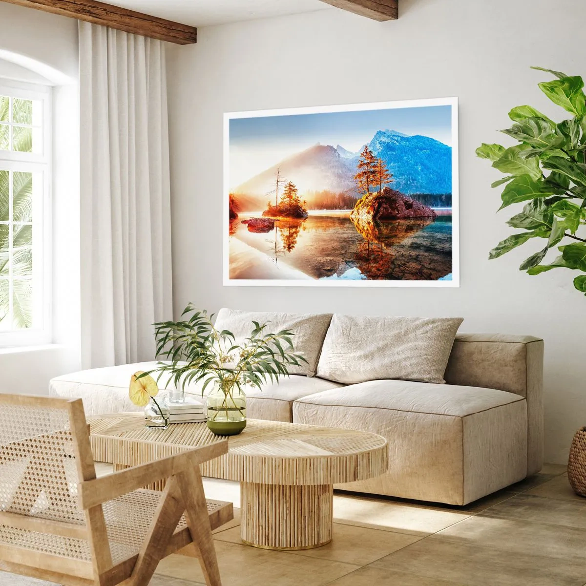 Pôster - A natureza sob uma nova luz - 70x50 cm