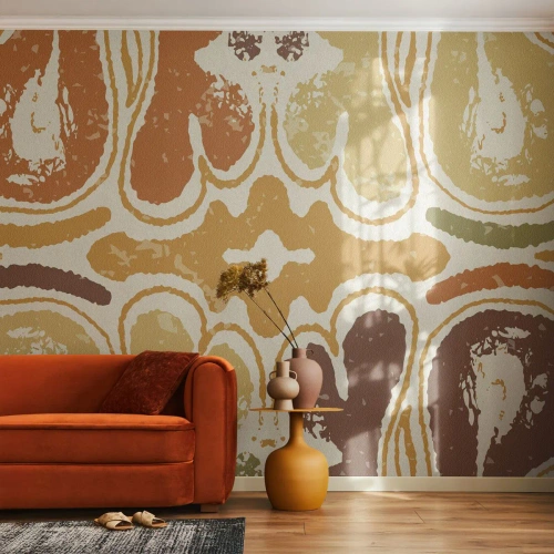 Papel de Parede Premium Sand - Abstração sentimental - Idoso, Boho, Pedaço - 350x256 cm
