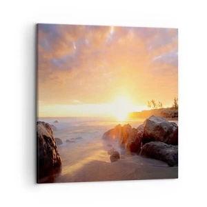 Quadro em tela - A brisa luminosa da noite - 50x50 cm
