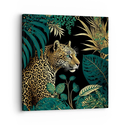 Quadro em tela - Um anfitrião na selva - 30x30 cm