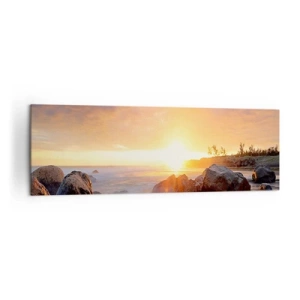 Quadro em tela - A brisa luminosa da noite - 160x50 cm